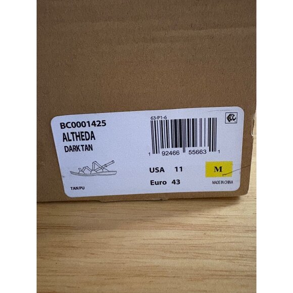 B.O.C. Altheda Brown Strappy Sandals Women's Size 11 - Picture 13 of 14